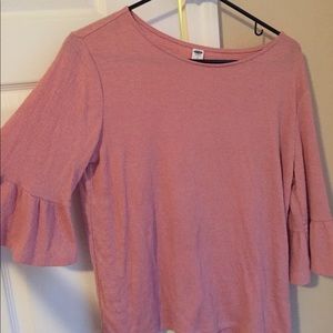 Old Navy blush top